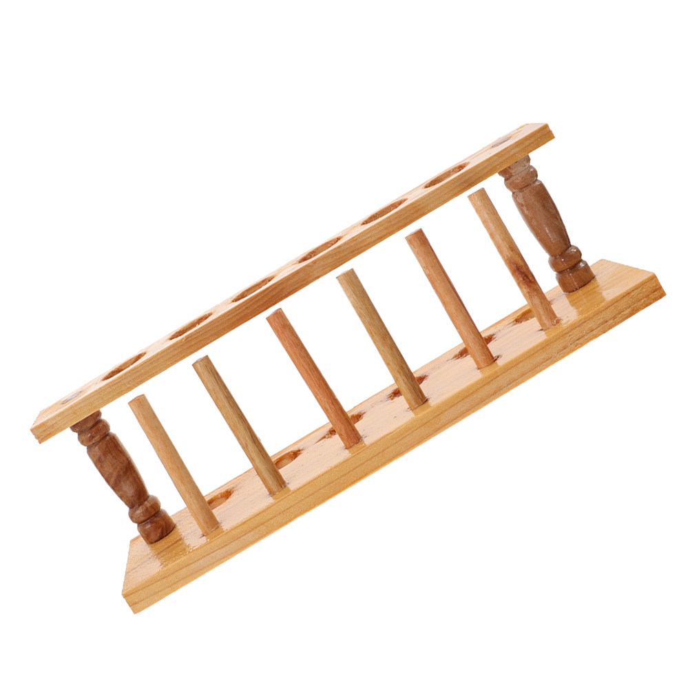 Centrifuge Tube Rack - حامل أنابيب اختبار من الخشب الطبيعي