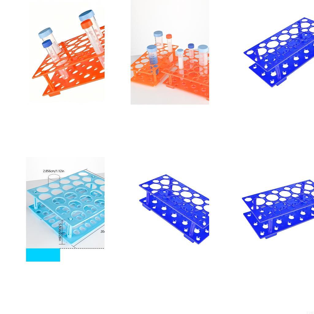 Centrifuge Tube Rack - البلاستيك واضح رف أنابيب اختبار البلاستيك