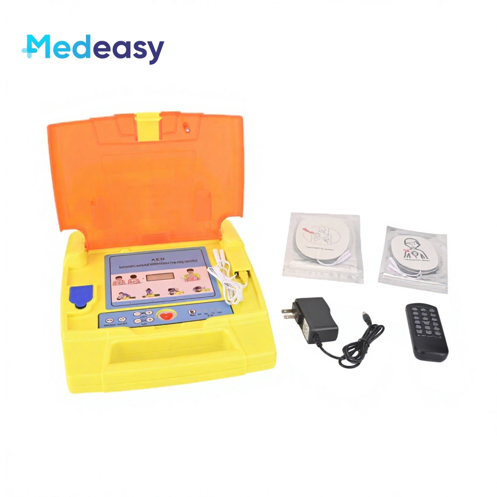 جهاز محاكاة مزيل الرجفان الخار - مراجعة Defibrillator Aed Trainer وسعره