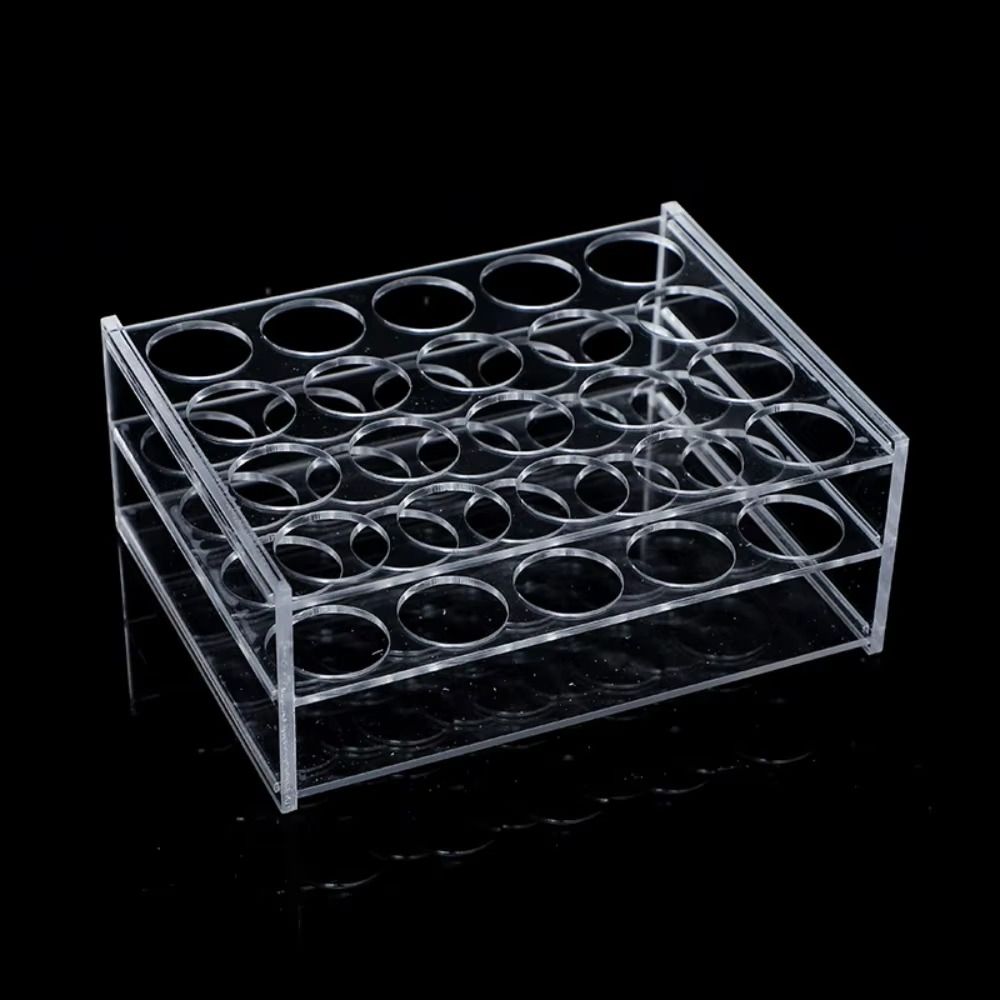 حامل أنابيب اختبار أكريليك متي - مراجعة Centrifuge Tube Rack وسعره