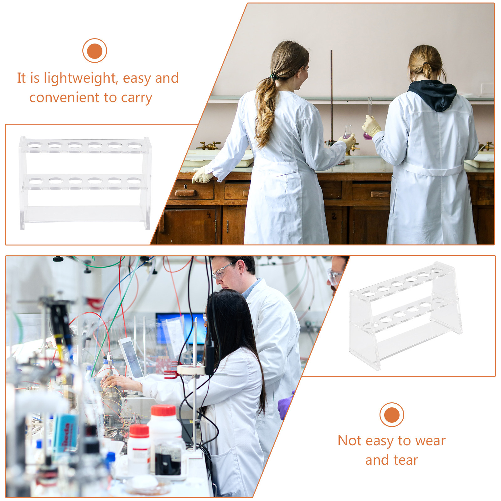 حامل أنابيب اختبار أكريليك شفا - مراجعة Centrifuge Tube Rack وسعره