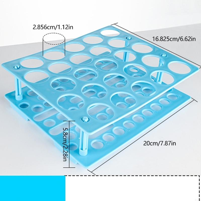 البلاستيك واضح رف أنابيب اختبا - مراجعة Centrifuge Tube Rack وسعره