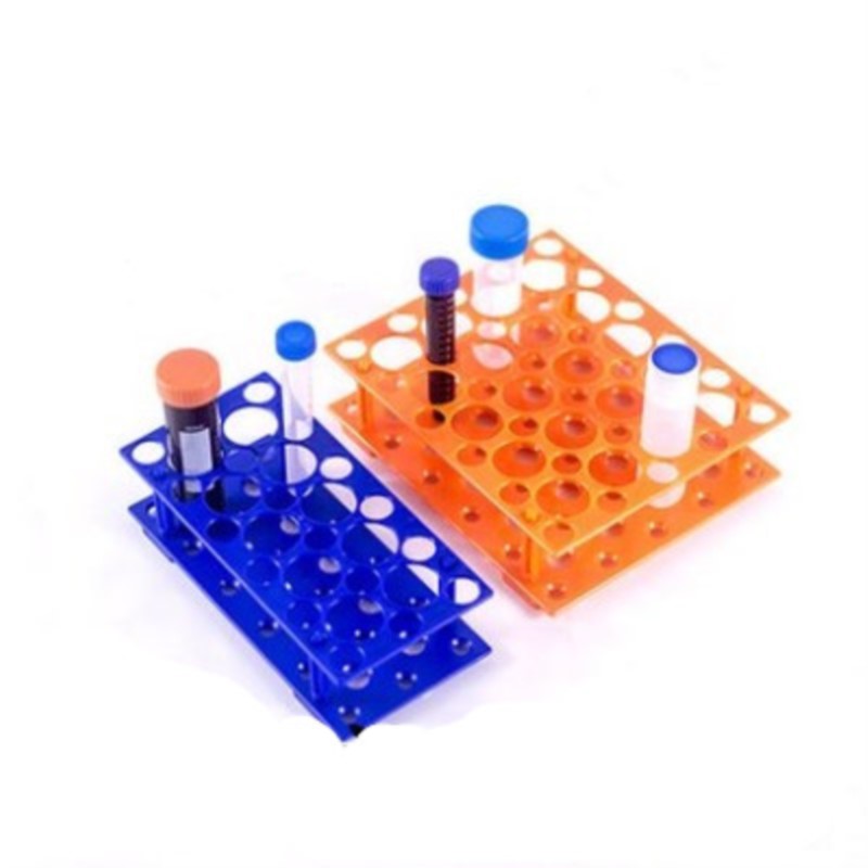مختبر برتقالي/أزرق 10/15/50 مل - مراجعة Centrifuge Tube Rack وسعره