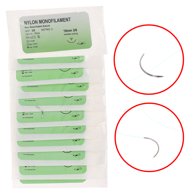 طقم خياطة جراحية من النايلون أ - مراجعة Medical Lab Kit وسعره