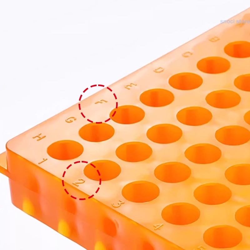 رف أنبوبي لوحة مزدوجة 96-Well  - مراجعة Centrifuge Tube Rack وسعره