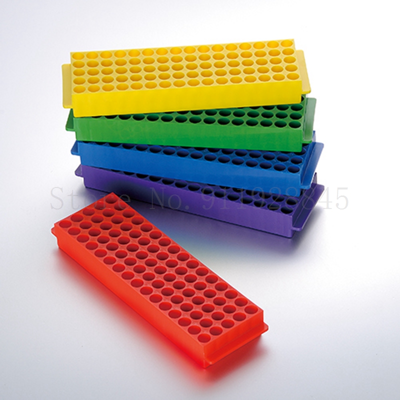 1 قطعة مختبر 80 ثقوب البلاستيك - مراجعة Centrifuge Tube Rack وسعره